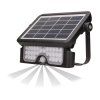 Solárny LED reflektor 5W so senzorom, 500lm, IP65