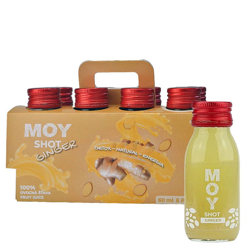 MOY Shot Ginger (zázvor) 8x60ml