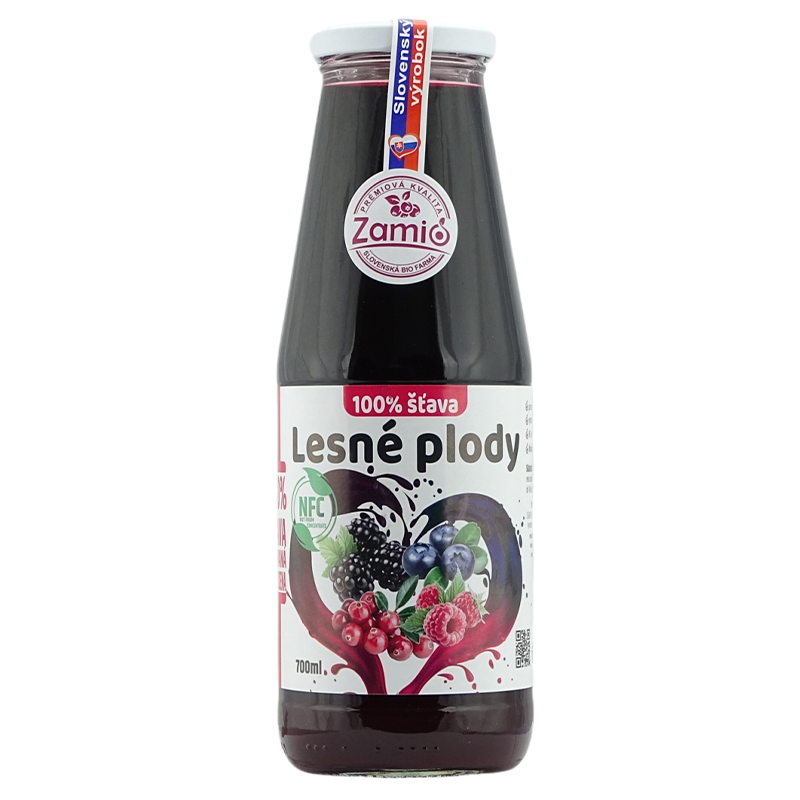 Zamio 100% ovocná šťava Lesné plody 700ml