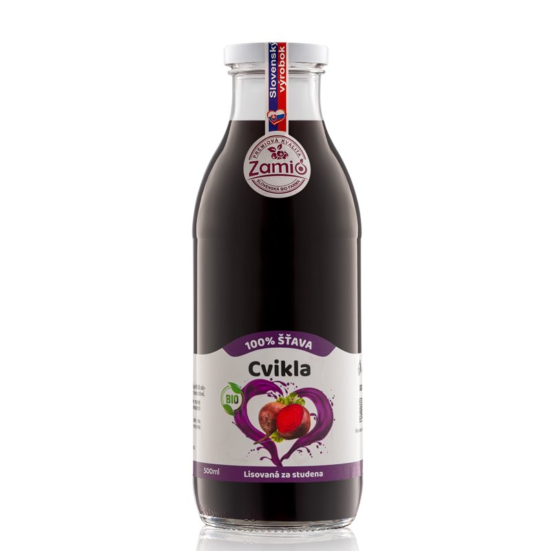 Zamio 100% šťava Bio Cvikla 500ml