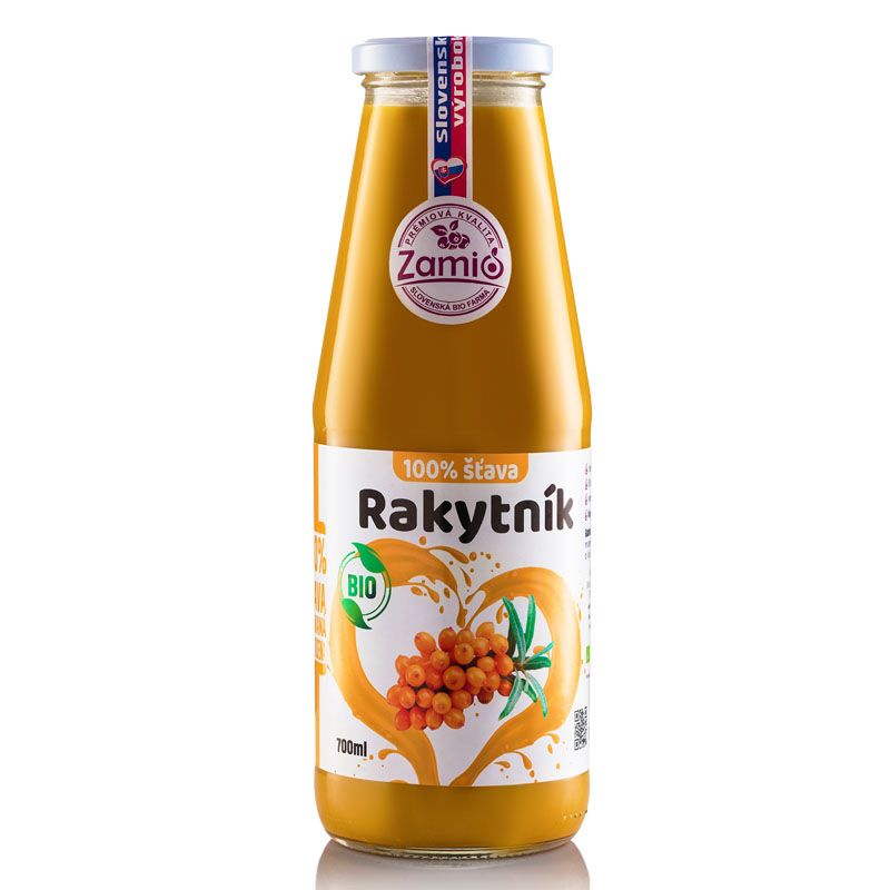 Zamio 100% šťava Bio Rakytník 700ml