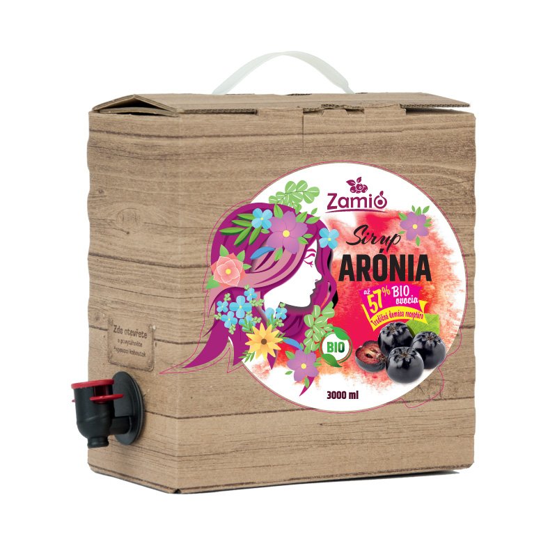 Zamio Bio Sirup Arónia 3l