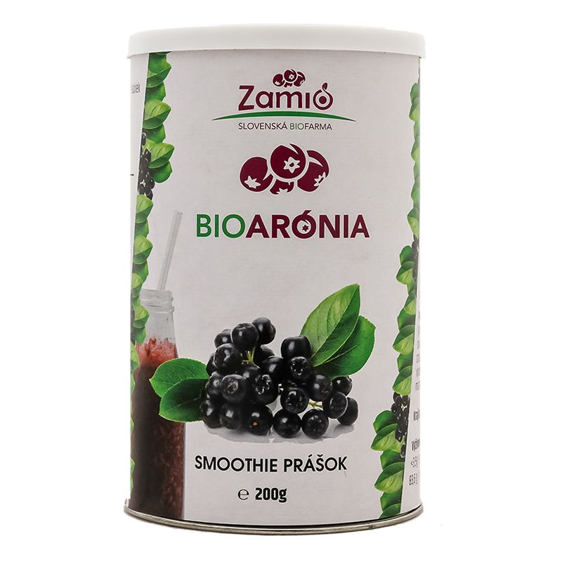 Zamio Ovocný prášok Bio Arónia 200g Prémium