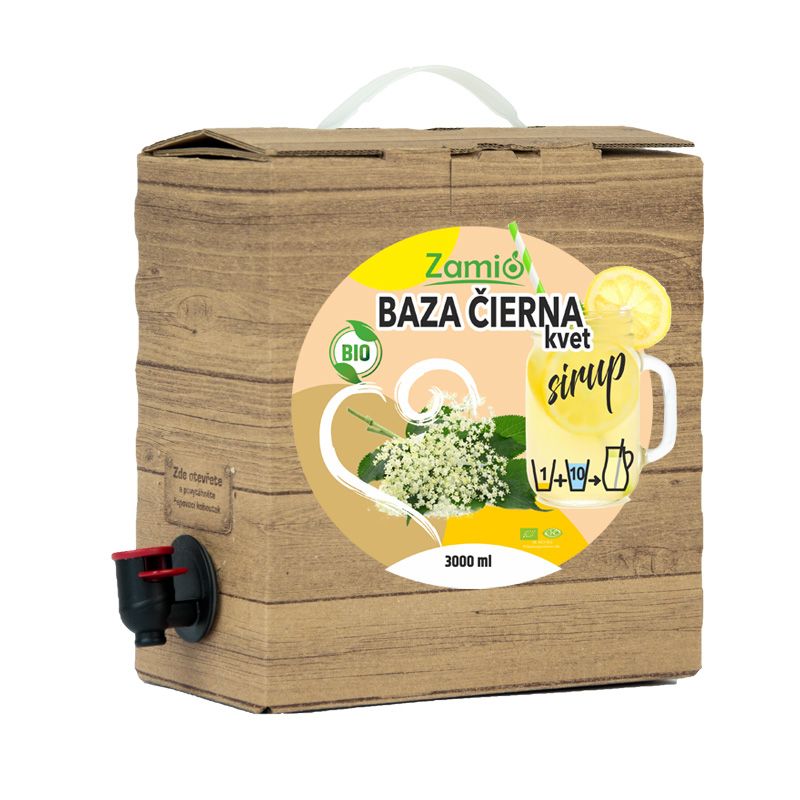 Zamio Sirup Bio Baza čierna 3L