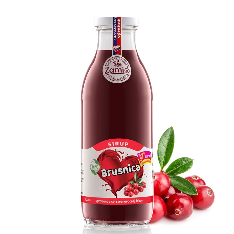 Zamio Sirup Brusnica 500ml