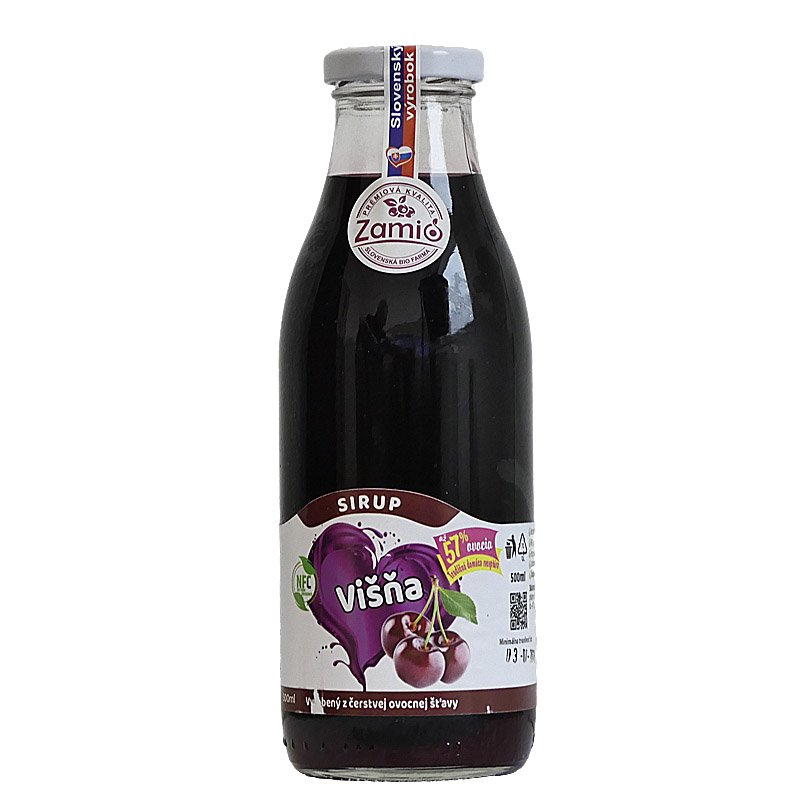 Zamio Sirup Višňa 500ml