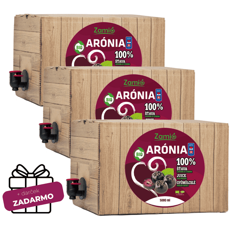 150-dňová Aróniová kúra 3 x 5L + Darček