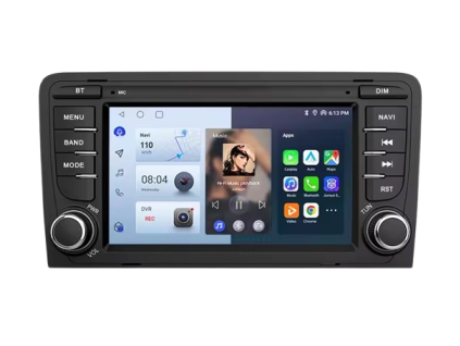 Autorádio pro Audi A3 8P 2003-2011, Android Auto, GPS, WiFi, Bluetooth