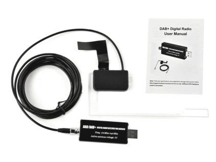 DAB modul + DAB anténa pro všechny Android autorádia, DAB +