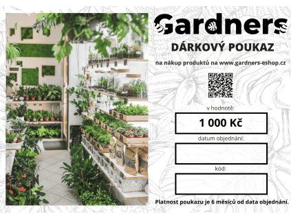 Dárkový poukaz 1000 Kč