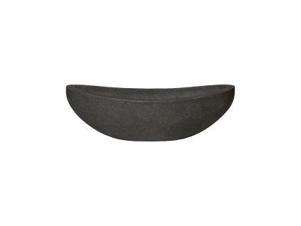 48846 1 obal baq polystone plain boat antracitova prumer 68 cm