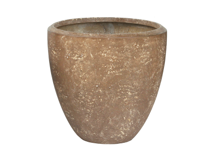 48939 1 obal baq polystone plain couple hneda prumer 65 cm