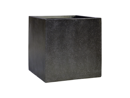 58363 obal baq terrazo cube cerna prumer 60 cm