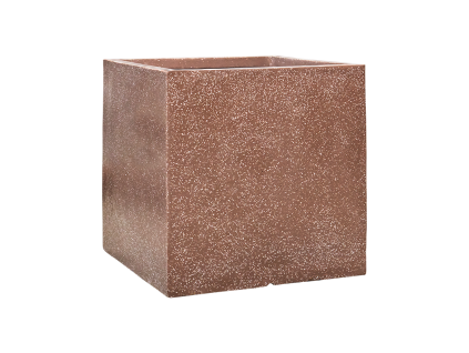 58372 obal baq terrazo cube hneda prumer 60 cm