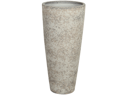 Obal Cement & Stone - Dax L Dioriet šedá, průměr 37 cm