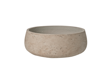 Obal Rough - Eileen L šedá , průměr 35 cm