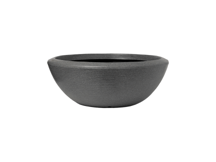 Obal Capi Arc Granite - Bowl Low Anthracite, průměr 92 cm