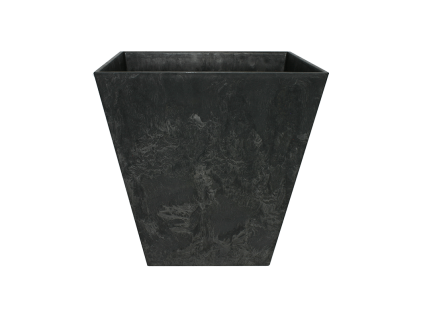 Obal Artstone - Ella pot black, průměr 20 cm