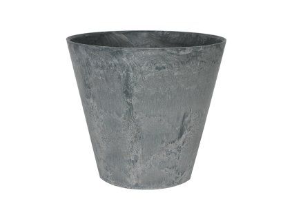 Obal Artstone - Claire pot grey, průměr 22 cm