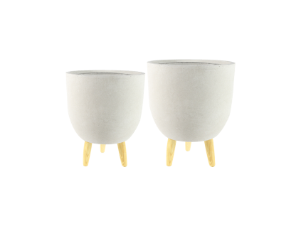 Obal Ruth - Sand (Set 2 ks), průměr 32 cm