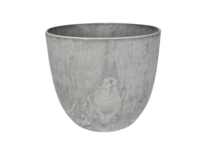 Obal Artstone - Bola Pot Grey, průměr 23 cm