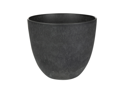 Obal Artstone - Bola Pot Black, průměr 17 cm