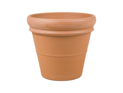 Obal Terra Cotta - Doppio bordo, průměr 50 cm