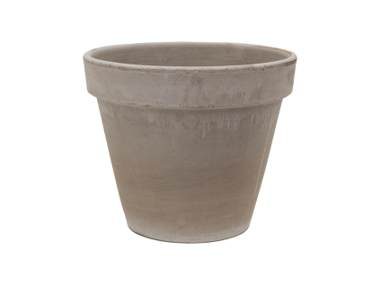 Obal Terra Cotta - Flowerpot grey, průměr 35 cm