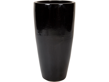Obal Plain - Partner Black Shiny, průměr 46 cm