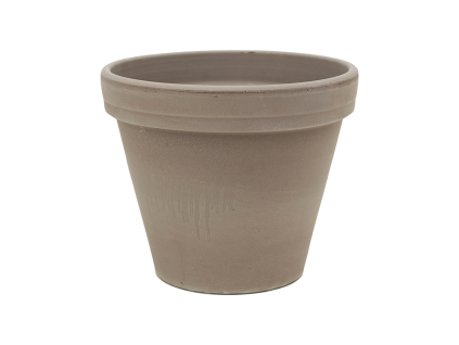 Obal Terra Cotta - Flowerpot grey, průměr 27 cm