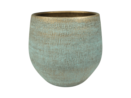 Obal Ryan - Shiny Blue, průměr 36 cm