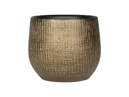 Obal Ryan - Shiny Gold, průměr 15 cm