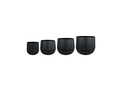 Obal Ninthe - Metallic Grey (Set 4 ks), průměr 36 cm