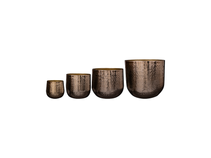 Obal Carly - Gold (Set 4 ks), průměr 44 cm