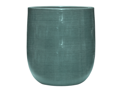 Obal Plain Striped - Darcy Aqua, průměr 37 cm