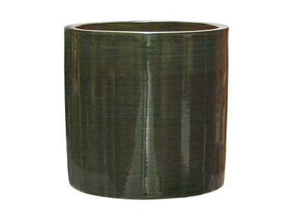 Obal Plain Striped - Cylinder Olive, průměr 36 cm