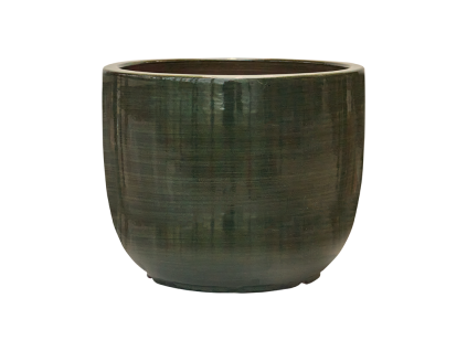 Obal Plain Striped - Couple Olive, průměr 33 cm