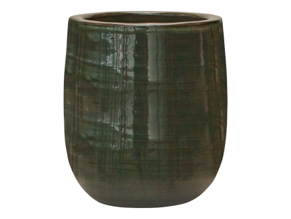 Obal Plain Striped - Darcy Olive, průměr 20 cm