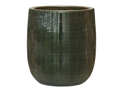 Obal Plain Striped - Darcy Olive, průměr 28 cm