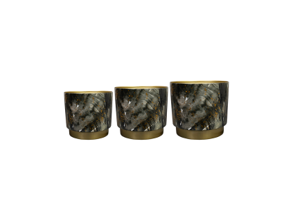 Obal Celia - Shadow Gold (Set 3 ks), průměr 23 cm