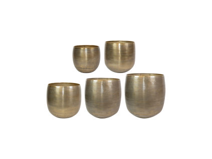 Obal Rowen - Gold (Set 5 ks), průměr 60 cm