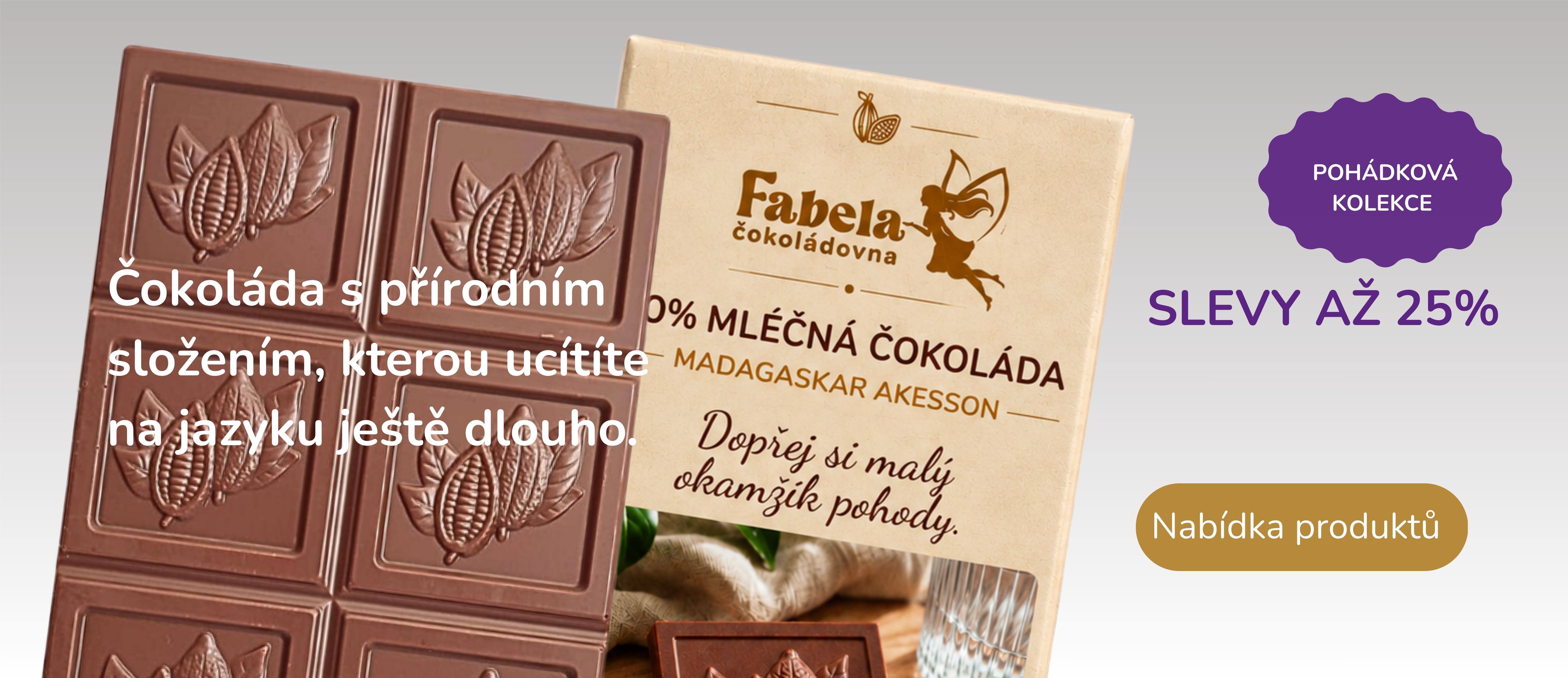 Čokoláda jen 4 suroviny