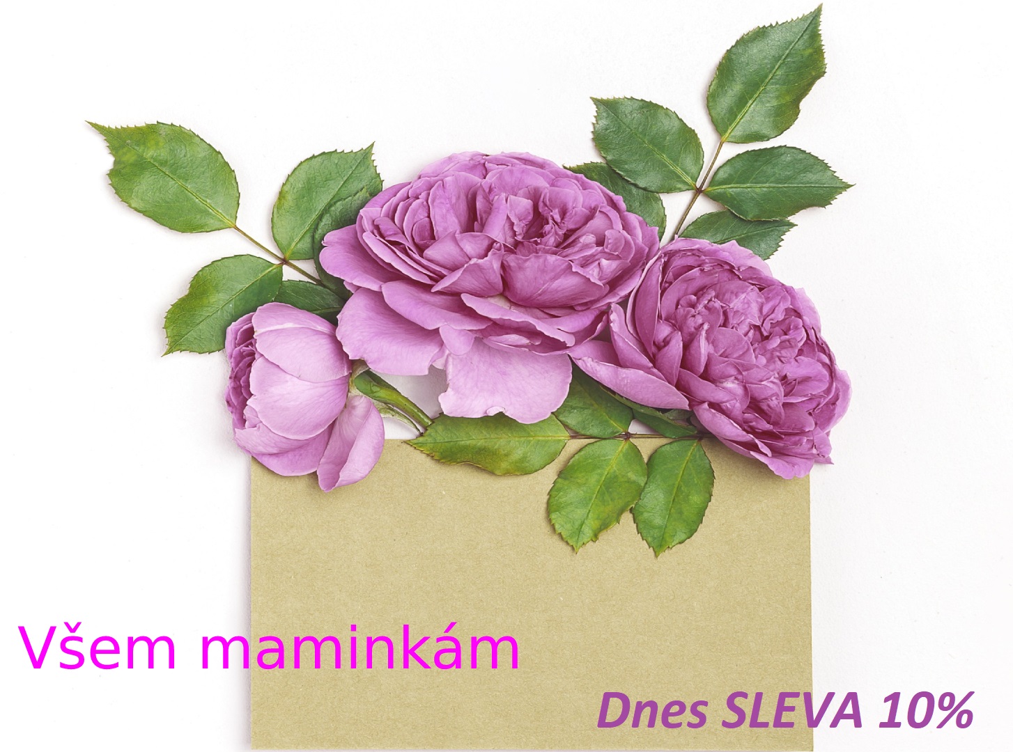 VŠEM MAMINKÁM PŘEJEME KRÁSNÝ SVÁTEČNÍ DEN