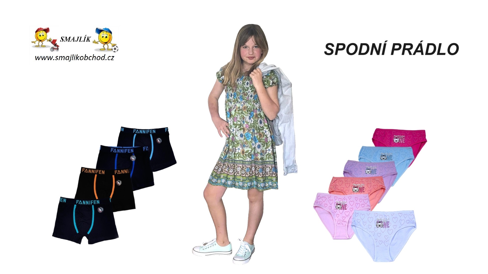 SPODNÍ PRÁDLO PRO KLUKY A HOLKY