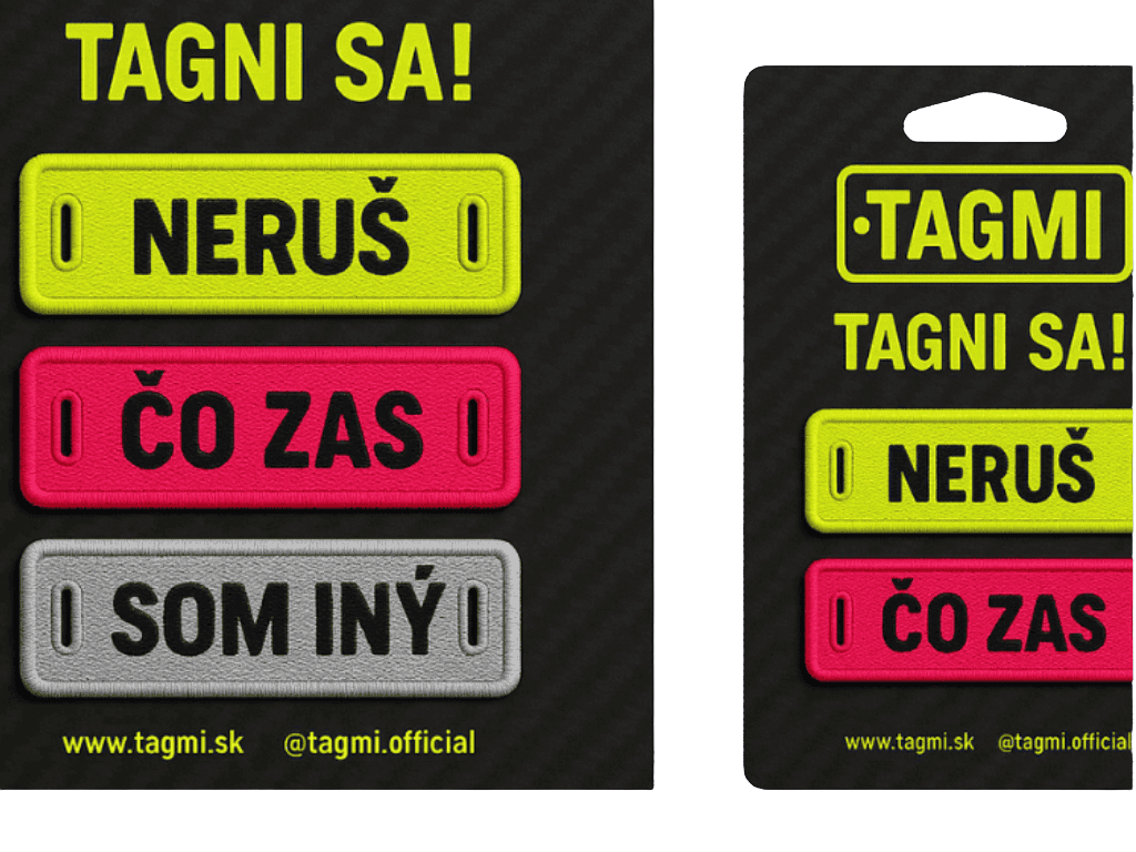 TAGMI — detail výšivky