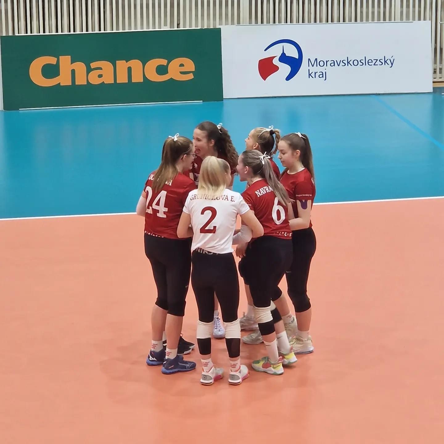 Tým Junioru Brno během finálového turnaje Extraligy U22