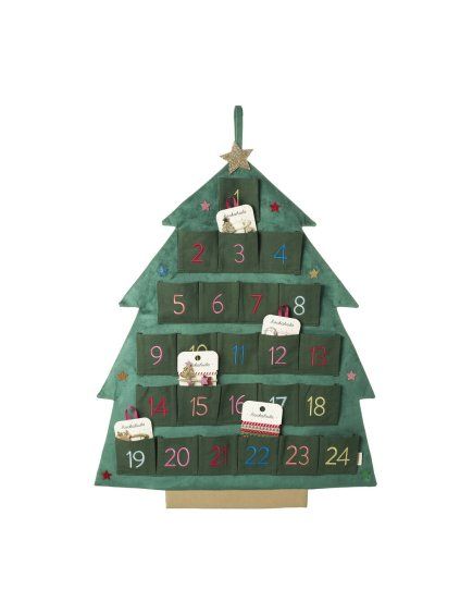 original christmas tree reusable advent calendar
