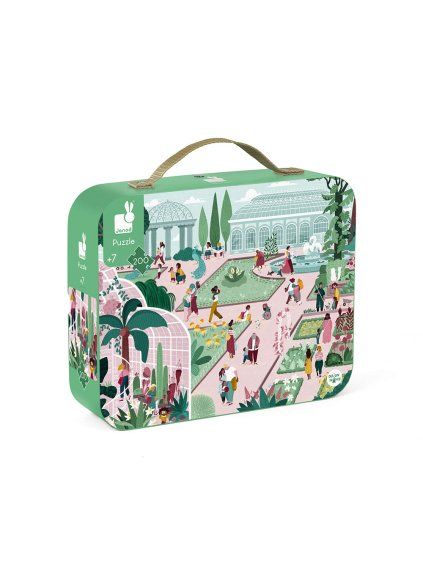 J02672 Janod puzzle botanicka zahrada 200 ks 02