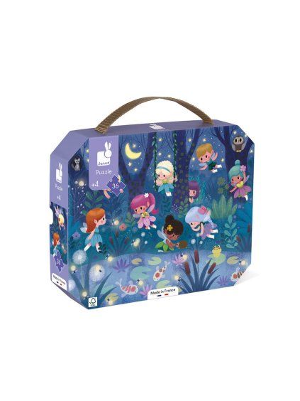 puzzle fairies and waterlilies 36 pcs