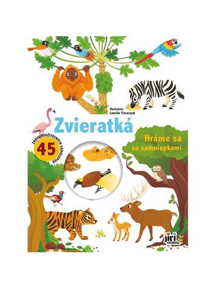 0004862 hrame sa so samolepkami zvieratka